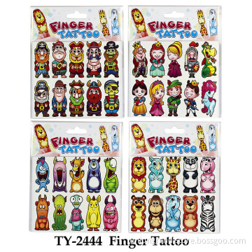 Funny Finger Tattoo